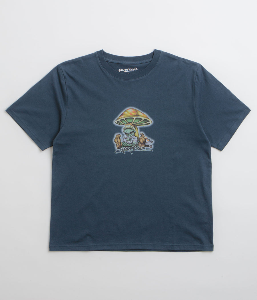 Yardsale Golden Teacher T-Shirt - Navy